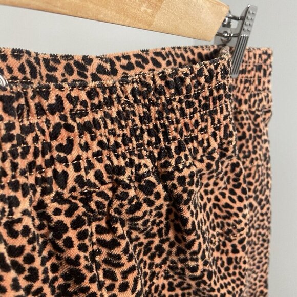Anthropologie Kalea Joggers Pants Leopard Size 1X Plus Corduroy Mobwife NWT NEW - Picture 9 of 15